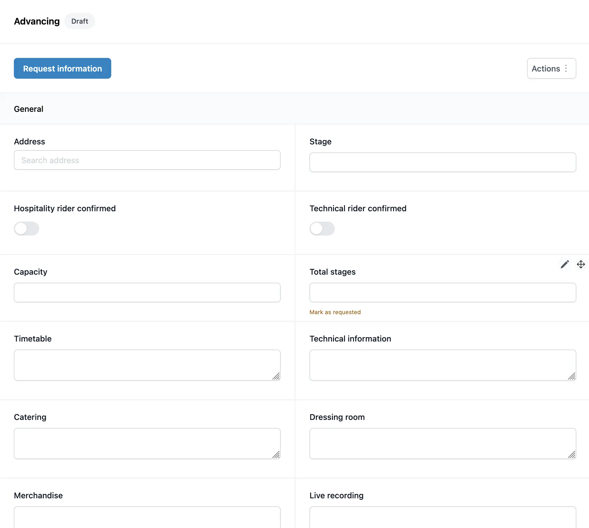 Modèle par défaut appliqué